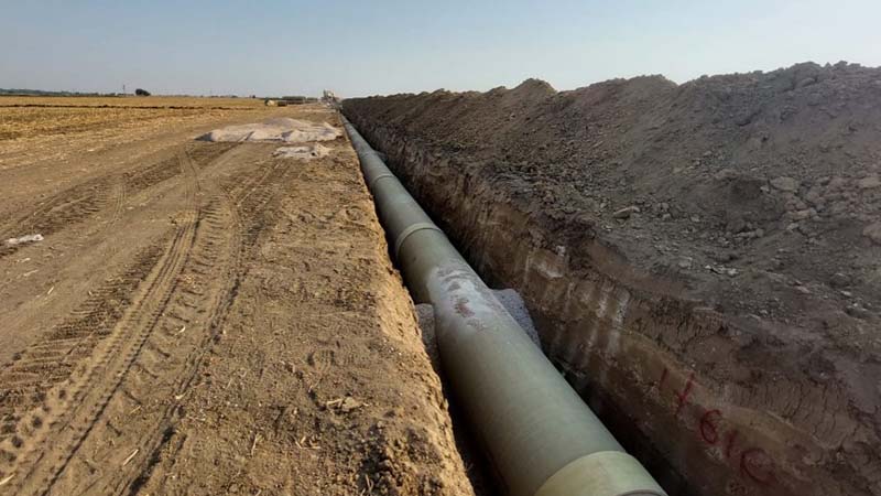 Projet d'irrigation d'Adana Imamoglu