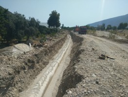 SUBOR Надано 12,5-кілометрову трубу GRP для проекту зрошення Анталії Finike Kapıçay.